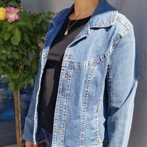 Live a Little Denim Jean Jacket, L